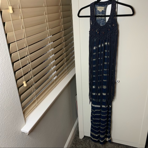Denim & Supply Ralph Lauren | Dresses | Denim Supply Ralph Lauren Knotted  Fringe Maxi | Poshmark